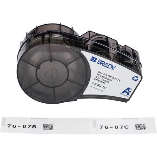 Harsh Environment Multi-Purpose Labels with Ribbon, Black Southpoint Industrial Supply
