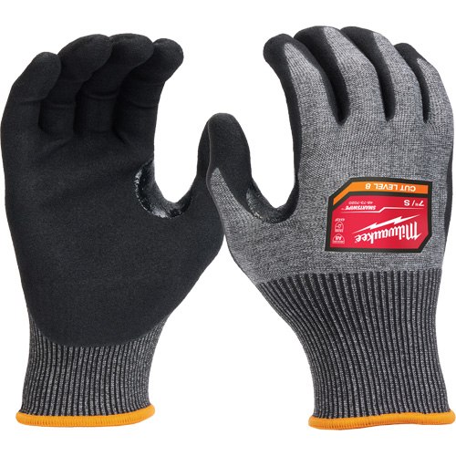 Gants enduits par trempage &agrave; dext&eacute;rit&eacute; &eacute;lev&eacute;e, Taille Petit, Calibre 18, Rev&ecirc;tement Nitrile, Enveloppe en Nylon/Poly&eacute;thyl&egrave;ne/Tungst&egrave;ne, ASTM ANSI niveau A8/EN 388 niveau F Southpoint Industrial Supply
