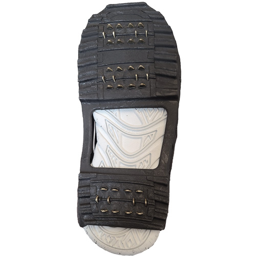 Brass Stride&reg; Non-Sparking Ice Cleats, Brass, Stud Traction, Small Southpoint Industrial Supply