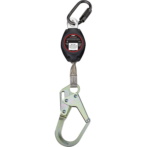 Dynamic Medium Snap Hook Self-Retracting Lifeline, 7', Polyester, Swivel Southpoint Industrial Supply