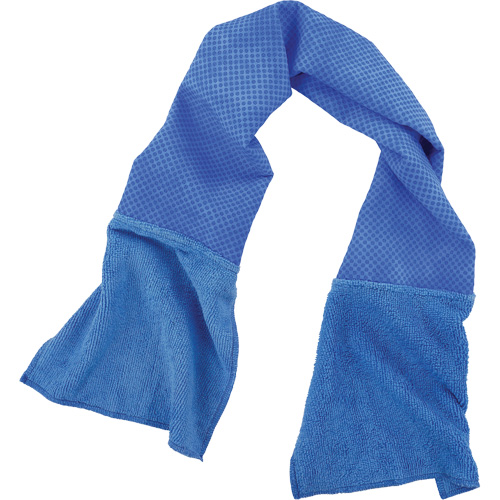 Serviette refroidissante et nettoyante d'usage multiple Chill-Its 6604, Bleu Southpoint Industrial Supply