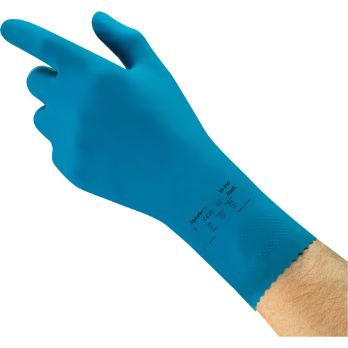 AlphaTec&reg; 88-356 Chemical-Resistant Food-Processing Gloves, Size 7, 12" L, Rubber Latex, 17-mil Southpoint Industrial Supply