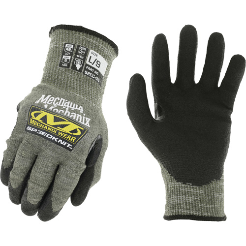 Gants de travail Speedknit, Taille 7, Calibre 13, Rev&ecirc;tement Ur&eacute;thane, Enveloppe en PEHP/Tungst&egrave;ne, ASTM ANSI niveau A9 Southpoint Industrial Supply