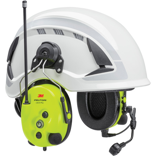 PELTOR LiteCom Plus Headset, Cap Mount Style Southpoint Industrial Supply