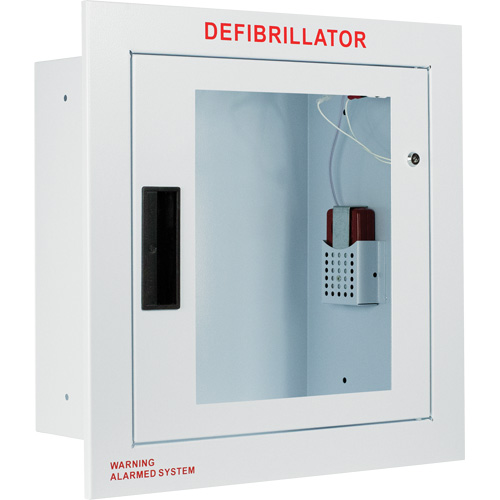 Grande armoire enti&egrave;rement encastr&eacute;e avec alarme, Zoll AED Plus/Zoll AED 3/Cardio-Science/Physio-Control Pour, Non m&eacute;dical Southpoint Industrial Supply