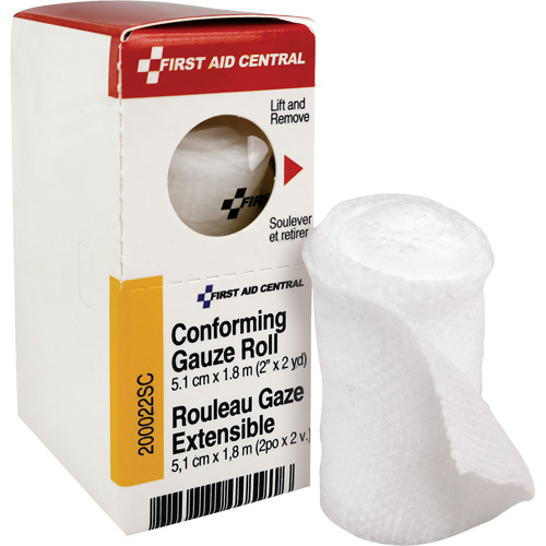SmartCompliance&reg; Refill Conforming Stretch Gauze Bandage, Roll, 6' L x 2" W, Sterile, Medical Device Class 1 Southpoint Industrial Supply