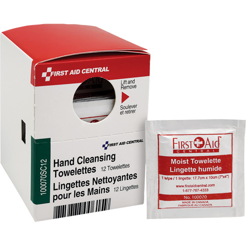 SmartCompliance&reg; Refill Cleansing Wipes, Towelette, Hand Cleaning Southpoint Industrial Supply