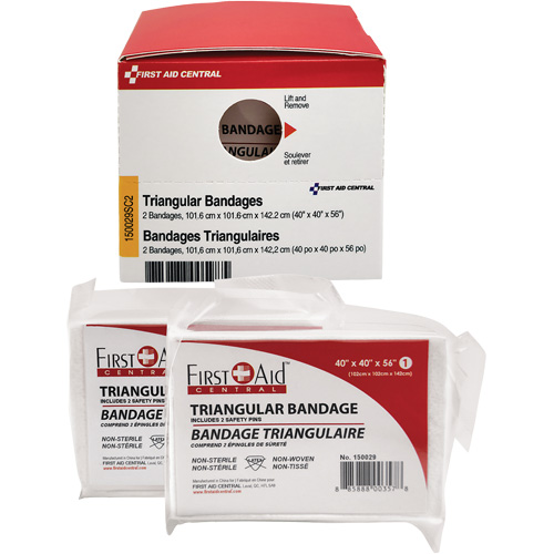 SmartCompliance&reg; Refill Triangular Bandages Southpoint Industrial Supply