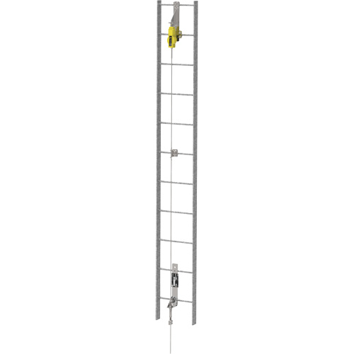 Latchways&reg; Vertical Ladder Lifeline Kit, Stainless Steel Southpoint Industrial Supply