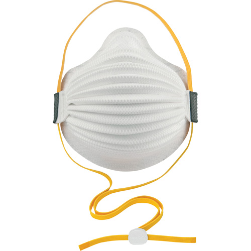 AirWave Disposable Respirator with SmartStrap&reg; & Full Foam Face Seal, P95, NIOSH Certified, Medium/Large Southpoint Industrial Supply