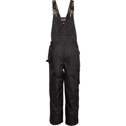 Thor 300D Trilobal Bib Pants, Medium, Polyester, Black Southpoint Industrial Supply