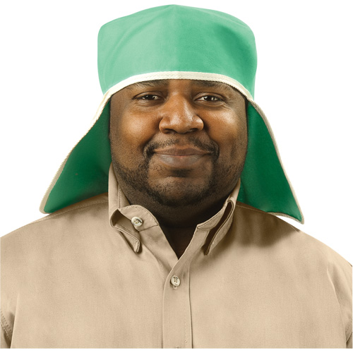 Weldlite Welding Cap With Neck Drape, One Size, Green Southpoint Industrial Supply