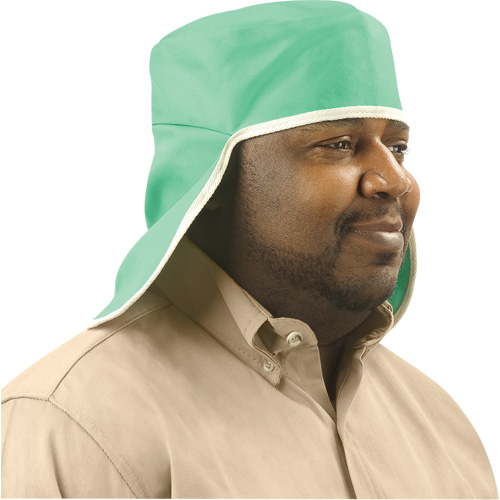 Weldlite Welding Cap With Neck Drape, One Size, Green Southpoint Industrial Supply