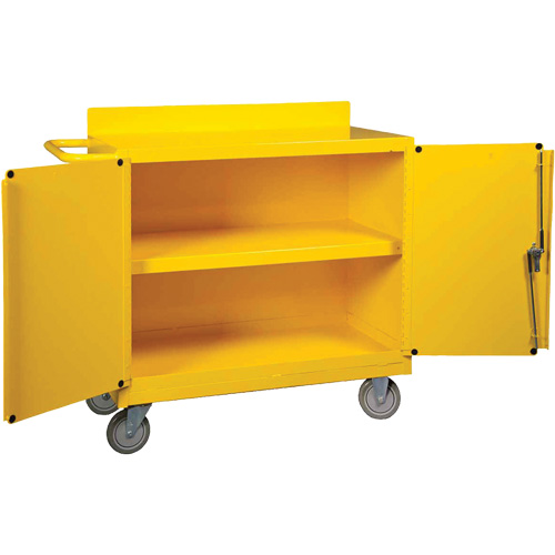 Spill Control Center Cart, 18" L x 38.375" W x 36" H Southpoint Industrial Supply