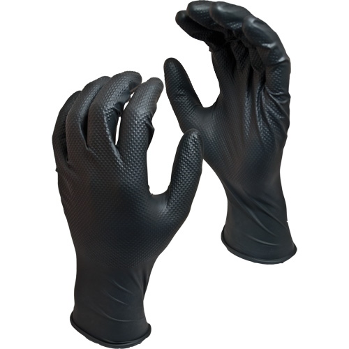 Green Monkey Biodegradable Disposable Gloves, Small, Nitrile, 8-mil, Powder-Free, Black Southpoint Industrial Supply
