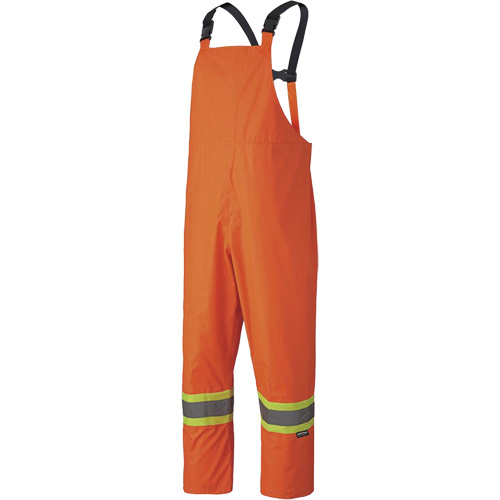 5608 Combinaison de pluie imperm&eacute;able 210D, Polyester/PVC, Petit, Orange haute visibilit&eacute; Southpoint Industrial Supply