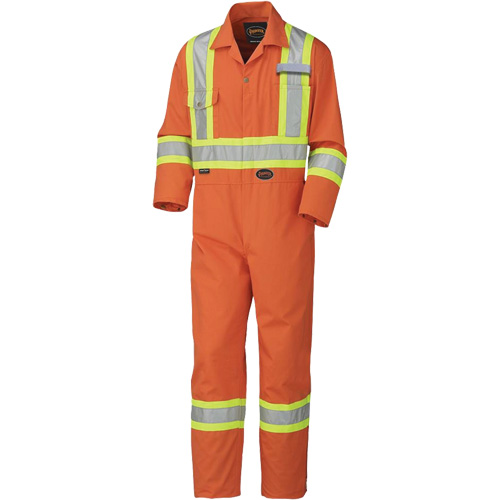 5513 Combinaison pour lavage industriel, 36, Orange haute visibilit&eacute; Southpoint Industrial Supply