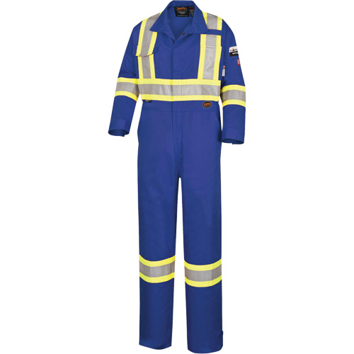 5558A Combinaison ignifuge &agrave; haute visibilit&eacute;, Taille 38, Bleu royal, 11 cal/cm² Southpoint Industrial Supply