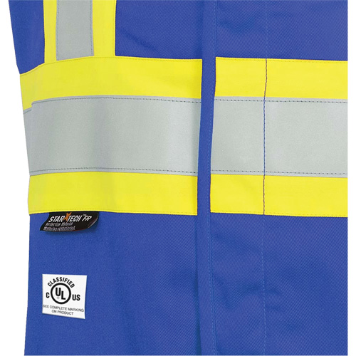 7730 FR-Tech&reg; Flame-Resistant Arc Safety Vest, Small, Royal Blue, 10 cal/cm² Southpoint Industrial Supply