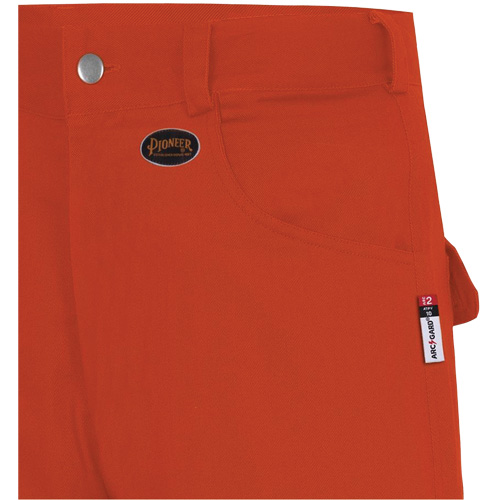 7765 Pantalon cargo de s&eacute;curit&eacute; haute visibilit&eacute; r&eacute;sistant aux arcs &eacute;lectriques FR-Tech 88/12, 32, x 34, Orange haute visibilit&eacute;, 10 cal/cm² Southpoint Industrial Supply