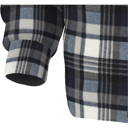 415BG Quilted Hooded Shirt, Men's, X-Small, Multi-Colour Southpoint Industrial Supply