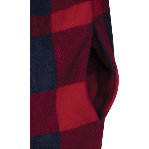 415RB Quilted Hooded Shirt, Men's, Small, Multi-Colour Southpoint Industrial Supply