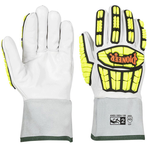 5385 Cut & Impact-Resistant Gloves, Size Small, 13 Gauge, Goatskin Shell, ASTM ANSI Level A5 Southpoint Industrial Supply