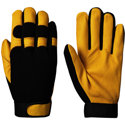 890 Gants ergonomiques de m&eacute;canicien, Paume Cuir fleur de ch&egrave;vre, Taille Petit Southpoint Industrial Supply