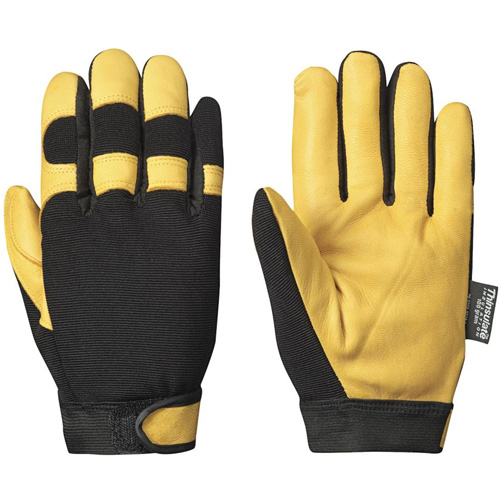 891 Gants ergonomiques isol&eacute;s de m&eacute;canicien, Paume Cuir fleur de ch&egrave;vre, Taille Petit Southpoint Industrial Supply