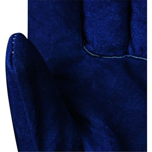 630 Blue Insulated Fitter's Gloves, One Size, Split Cowhide Palm, Boa Inner Lining Southpoint Industrial Supply