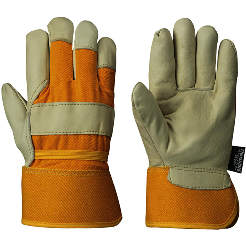 632 Gants d'appareilleur isol&eacute;s, Taille unique, Paume en Cuir fleur de vache, Doublure en Boa Southpoint Industrial Supply