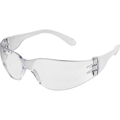 X300 Safety Glasses, Clear Lens, Anti-Scratch, ANSI Z87+/Meets/Exceeds CSA Z94.3 Southpoint Industrial Supply