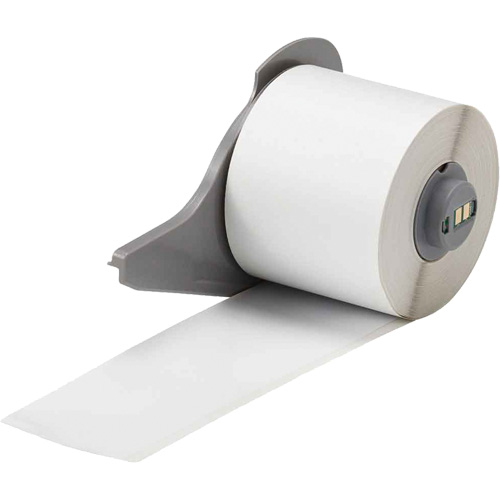 Ruban adh&eacute;sif permanent toutes saisons pour &eacute;tiquettes, Vinyle, Blanc, Largeur de 2" Southpoint Industrial Supply