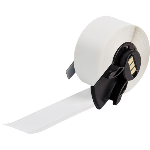 Multi-Purpose Label Tape, Vinyl, White, 1" Width Southpoint Industrial Supply