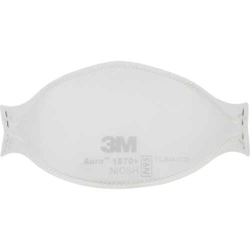Appareil de protection respiratoire contre les particules pour soins de sant&eacute; et masque chirurgical 1870+ Aura, N95, Certifi&eacute; NIOSH/Homologu&eacute; FDA Southpoint Industrial Supply