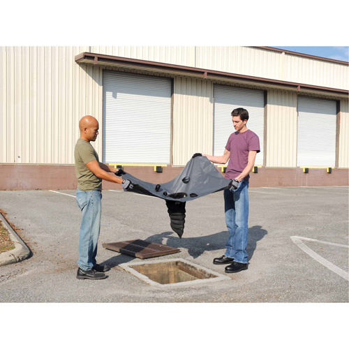 Bac de r&eacute;tention Ultra-Drain Guard, Bior&eacute;m&eacute;diation/Huile & s&eacute;diments, 48" lo x 36" la Southpoint Industrial Supply