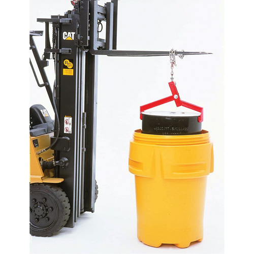 Ultra-Drum Lifter, 55 gal. US (45 gal. imp.), Cap. 1000 lb/453 kg Southpoint Industrial Supply