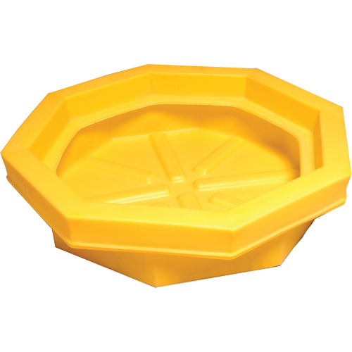 Ultra-Drum Tray&reg; without Grating, 32" L x 32" W x 8.1" H, 22.8 US gal. Spill Capacity Southpoint Industrial Supply
