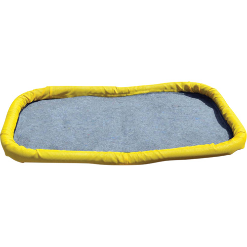 Medium Ultra-Filter Pad, 1.5 US Gal. Capacity, 3.5' W x 2.5' L x 3" H, Foam Wall Southpoint Industrial Supply