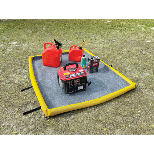 Medium Ultra-Filter Pad, 1.5 US Gal. Capacity, 3.5' W x 2.5' L x 3" H, Foam Wall Southpoint Industrial Supply