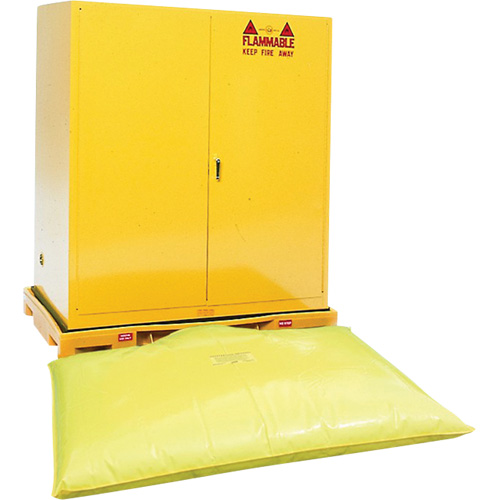 Double Drum Ultra-Safety Cabinet Bladder System&reg;, 63" L x 38.5" W x 6.3" H, 3000 lbs. Load Capacity Southpoint Industrial Supply
