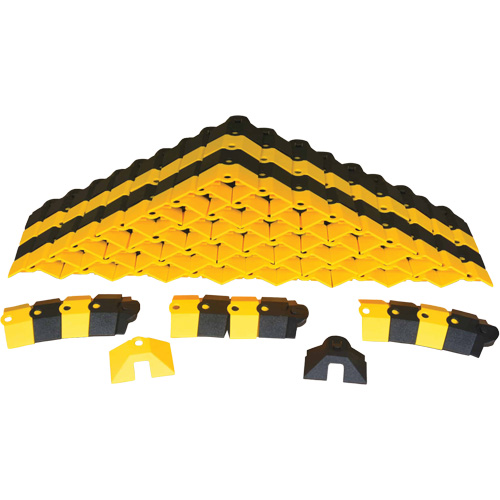 24-Foot Bulk Box Ultra-Sidewinder Cable Protection System&reg;, 288" x 9.8" x 1.4", 2000 lbs. (1 tons) Southpoint Industrial Supply