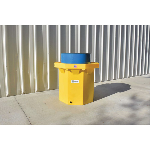 Ultra-Spill Collector &agrave; fond plat, 66 gal. US, Mobile Southpoint Industrial Supply