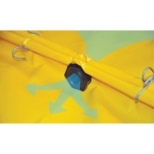 Ultra-Spill Deck flexible, 4 barils, Capacit&eacute; de d&eacute;versement 22 gal. US, 48" x 48" x 2,5" Southpoint Industrial Supply