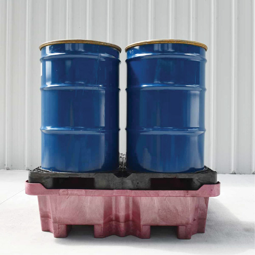 4-Drum Ultra-Spill King&reg; Drum Spill Pallet, 85 US gal. Spill Capacity, 51" x 51" x 17.5" Southpoint Industrial Supply