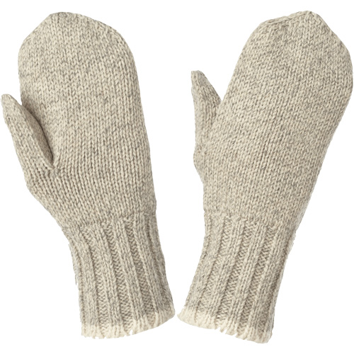 Brushed Rag Wool Lined Mitts, Size Large, Mitt Southpoint Industrial Supply