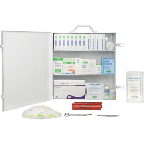 First Aid Kit, Meets CSA Z1220-17 Type 2 Low-Risk Environment, Large (51-100 Workers) Southpoint Industrial Supply