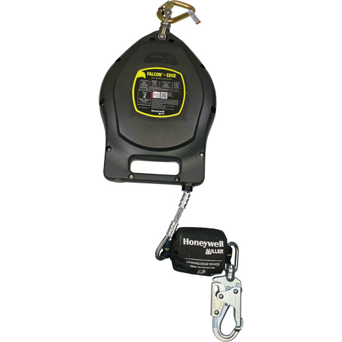Falcon+ Edge Self-Retracting Lifeline, 50', Galvanized Steel, Swivel Southpoint Industrial Supply