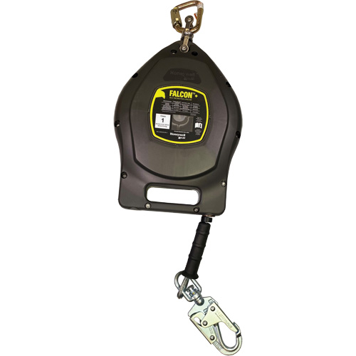 Cordage de s&eacute;curit&eacute; autor&eacute;tractable Falcon +, 50', Acier galvanis&eacute;, Pivotant Southpoint Industrial Supply