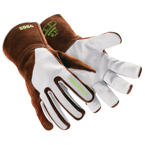 HeatArmor&reg; 5054 Welding Gloves, Grain Goatskin, Size Small/7 Southpoint Industrial Supply